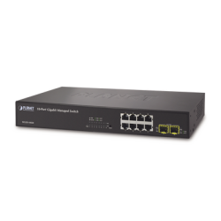 Switch administrable L2+ 8 puertos 10/100/1000T + 2 100/1000X SFP