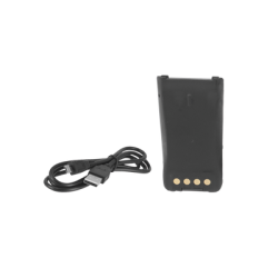 Batería con cargador USB integrado de Li-Ion 2000MAH con clip para rad