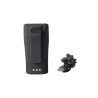 Batería con cargador USB integrado de Li-Ion 2600MAH con clip para rad
