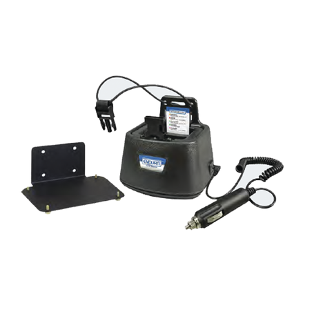 Cargador vehicular ENDURA con tirantes para radio y accesorios de mont