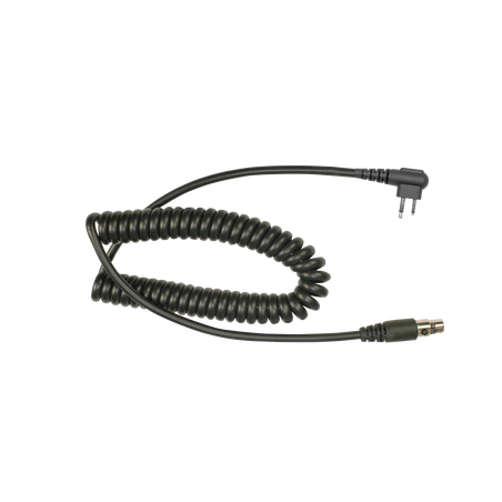 Cable para auricular HDS-EMB con atenuación de ruido para radios Motorola GP-300, SP-50, P-1225, PRO-3150, MAG ONE, DEP-450