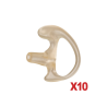 Inserto abierto para oído izquierdo (Paquete con 10 piezas)