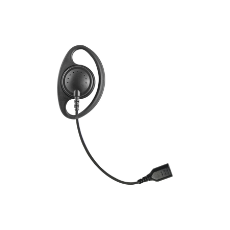 Auriculares con aro en forma de d" con cable de fibra trenzada y cone