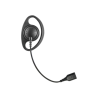 Auriculares con aro en forma de d" con cable de fibra trenzada y cone