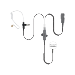 Micrófono - Audífono 2 cables con doble PTT SERIE 2000