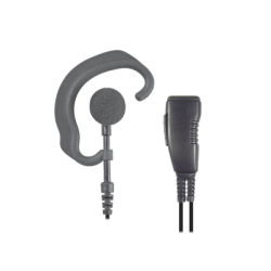 Micrófono de solapa estilo gancho para Motorola ht-750, 1250, 1550, pr