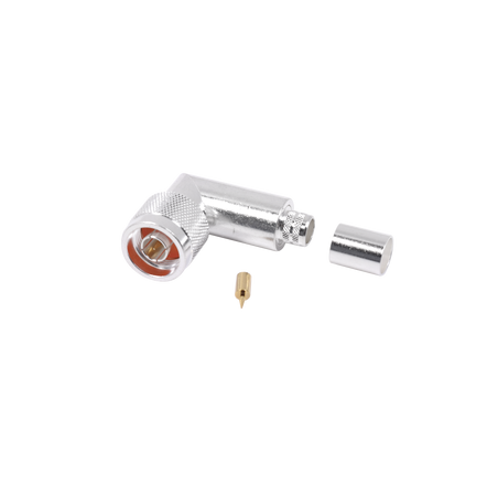 Conector N Macho en A/R para cable 9913, 7810A, 8214, CNT-400, RG8/U-SYS, RFLASH-1113.