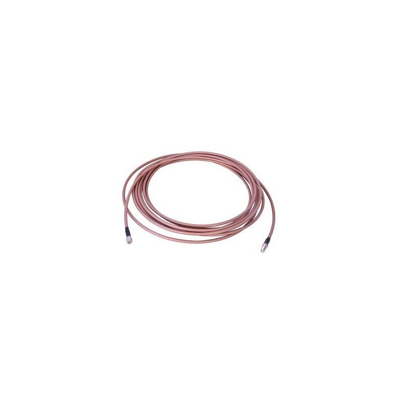 Cable RG-142. Conectores SMA Macho/SMA Hembra de 6 m.