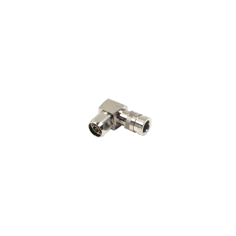 Conector N Macho de Compresión en Angulo Recto para RF-400