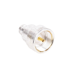 Adaptador unidapt hembra a conector SMB plug (pin hembra), plata, oro,