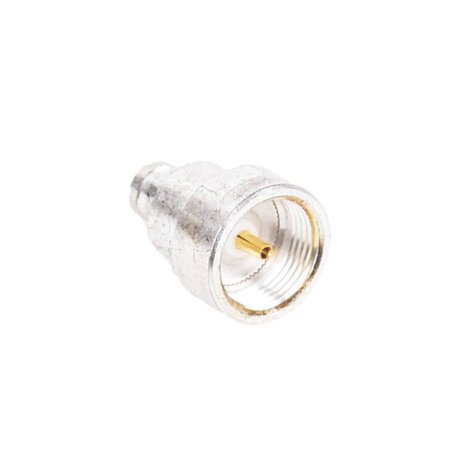 Adaptador unidapt hembra a conector SMB plug (pin hembra), plata, oro,