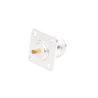Conector N Hembra, montaje con 4 perforaciones a 18 mm.