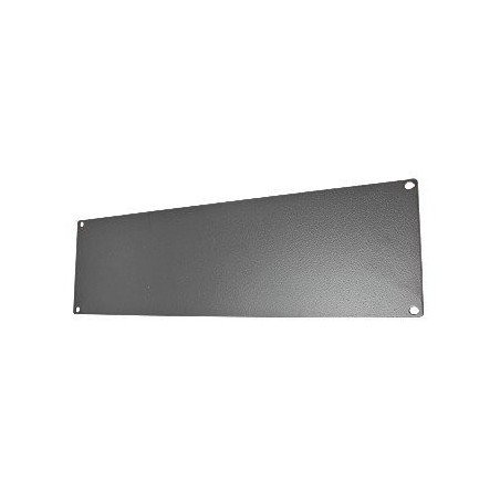 Tapa ciega para rack de 19" de 2 unidades de espacio. "