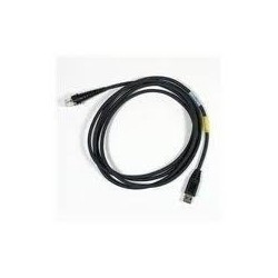 Cable de datos Honeywell USB Coiled Cable 5353235N3 - 2, 9 m, USB A, Macho/Macho, Negro