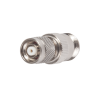 Adaptador en Línea, de conector TNC Macho Inverso a N Hembra.