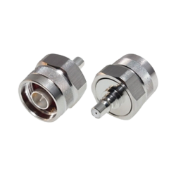 Adaptador de bajo pim, interserie de conector N macho a qma (quick mat