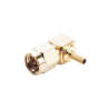 Conector SMA Macho en A/R de anillo plegable para cables RG-174/U, BELDEN 8216.
