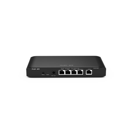 Router administrable cloud con 3 puertos LAN gigabit, 1 puerto WAN gigabit y 1 puerto LAN, WAN gigabit configurable, hasta 100 c