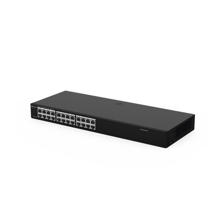 Switch Administrable 24 puertos Gigabit, gestión gratuita desde la nube.