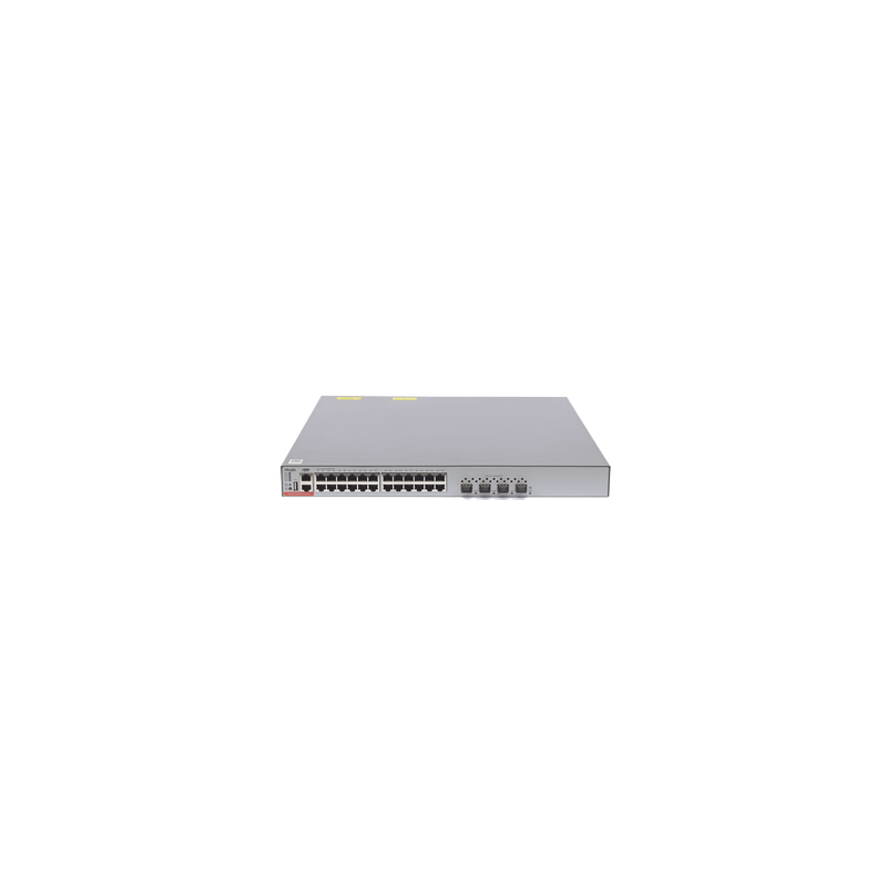 Switch Administrable Capa 3 PoE con 24 puertos Gigabit 802.3af/at + 4 SFP+ para fibra 10Gb, hasta 740 watts, gestión gratuita de