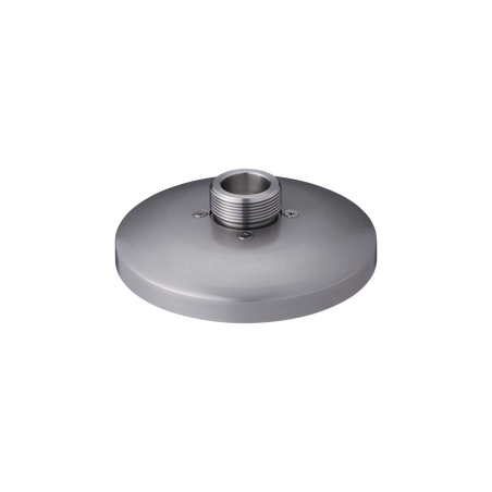 Adaptador de Acero inoxidable tipo plato necesario para pared o techo