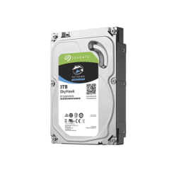 Disco duro interno Seagate SkyHawk surveillance 3.5 3TB SATA3 6GB/s 5900rpm 64MB 24x7 para DVRNVR 1-8 bahías/1-64 cam