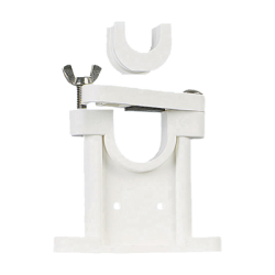 Soporte para antenas de 1 ½", 1 1/8" y 1" de diámetro, utilizando el adaptador incluido.