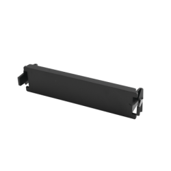 Placa adaptadora Quick-PAck, Ciega, Color Negro