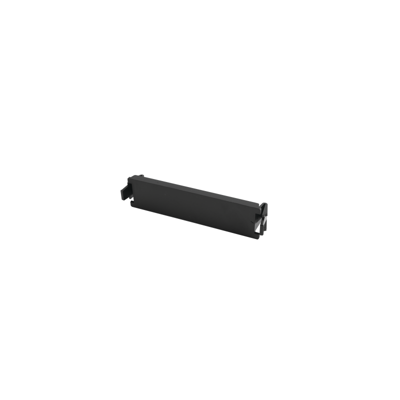 Placa adaptadora Quick-PAck, Ciega, Color Negro