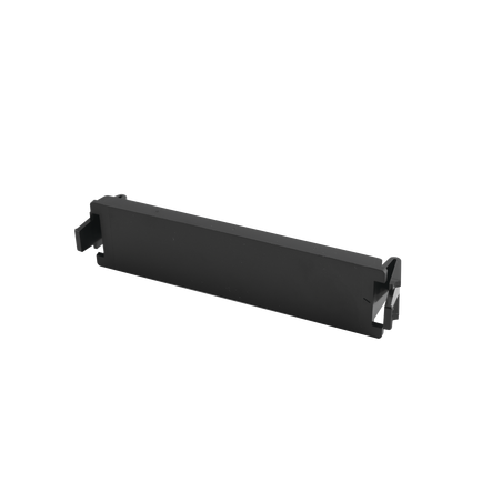 Placa adaptadora Quick-PAck, Ciega, Color Negro