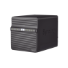 NAS Synology DS420j 4 bahías, hasta 64 TB, doble núcleo cuádruple 1.4 GHz, CPU realtek rtd 1296, 1 gb DDR4, LAN gigabit X1, USB
