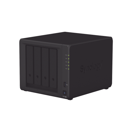 Servidor NAS de escritorio con 4 bahías, hasta 64 TB, hasta 25 cámaras