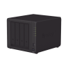 Servidor NAS de escritorio con 4 bahías, hasta 64 TB, hasta 25 cámaras