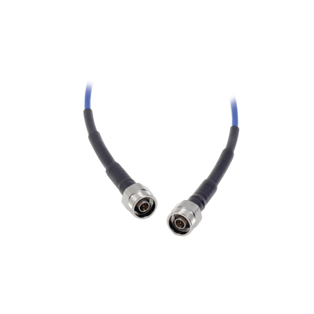 Cable coaxial de 2 pies, para CD-18 GHz con conectores N Macho a N Macho.