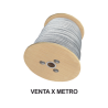 Cable de retenida de 3/16" de acero galvanizado 7 hilos (venta por met