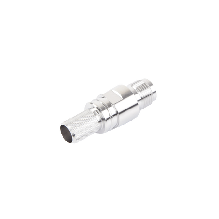 Conector TNC hembra, polaridad inversa, plegable hex. Con pin cautivo para cables tipo RG8, LMR400
