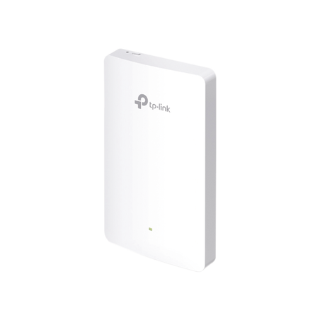 Access point inalámbrico tp-Link eap225-wall ac1200 banda dual 2.4GHz 300mbps y 5GHz 867mbps 1 WAN 10/100 y 3 LAN 10/100 1 PoE P