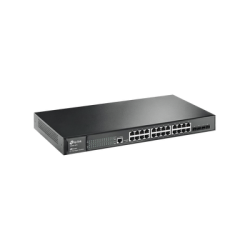 Switch TP-Link administrable 24 puertos gigabit + 4 SFP gigabit JetStream + 1 RJ45 y 1 micro-USB
