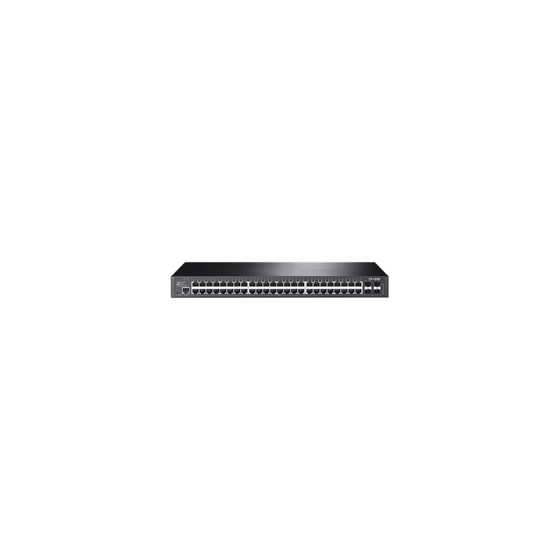 Switch TP-Link administrable 48 puertos gigabit + 4 SFP gigabit JetStream + 1 RJ45 y 1 micro-USB