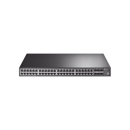 Switch TP-Link JetStream - Negro, 24 puertos, Cat5, Cat5e, RJ-45