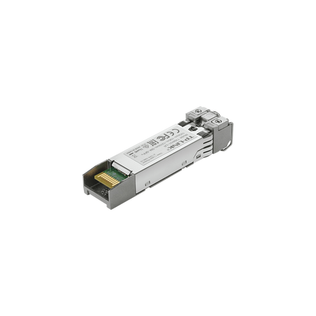 Transceptor mini-gbic sr- SFP+ dúplex monomodo 10 g base, distancia hasta 10 km, conector lc