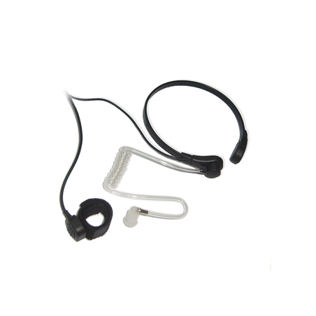Micrófono de garganta ligero para HYT TC-500, 518, 600, 610, 700 y para Motorola GP300, SP-50, P1225, PRO3150, MAG ONE, EP450, E