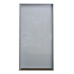 Puerta metálica galvanizada 4' 0 x 7' 0 /Resistente al fuego por 180 m
