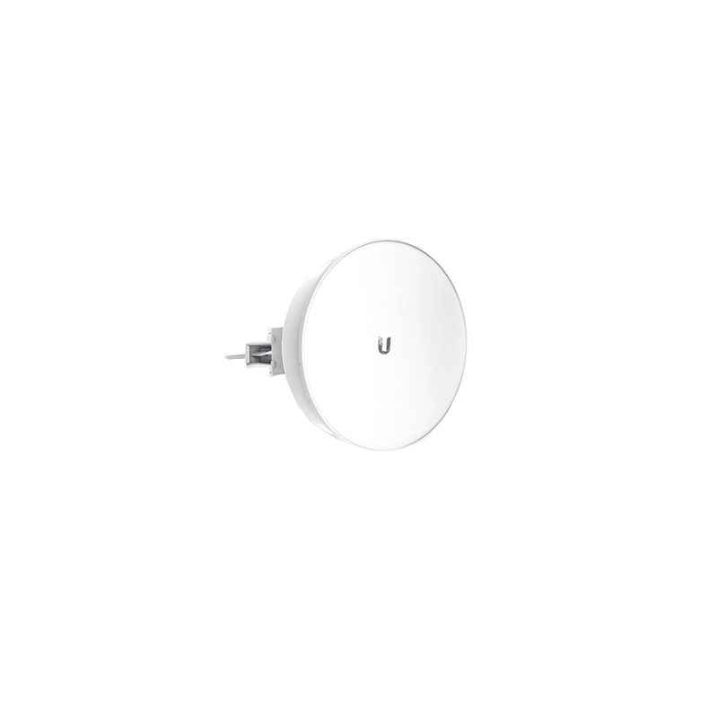 PowerBeam 802.11ac hasta 450 Mbps, antena integrada de 27 dBi, con ani