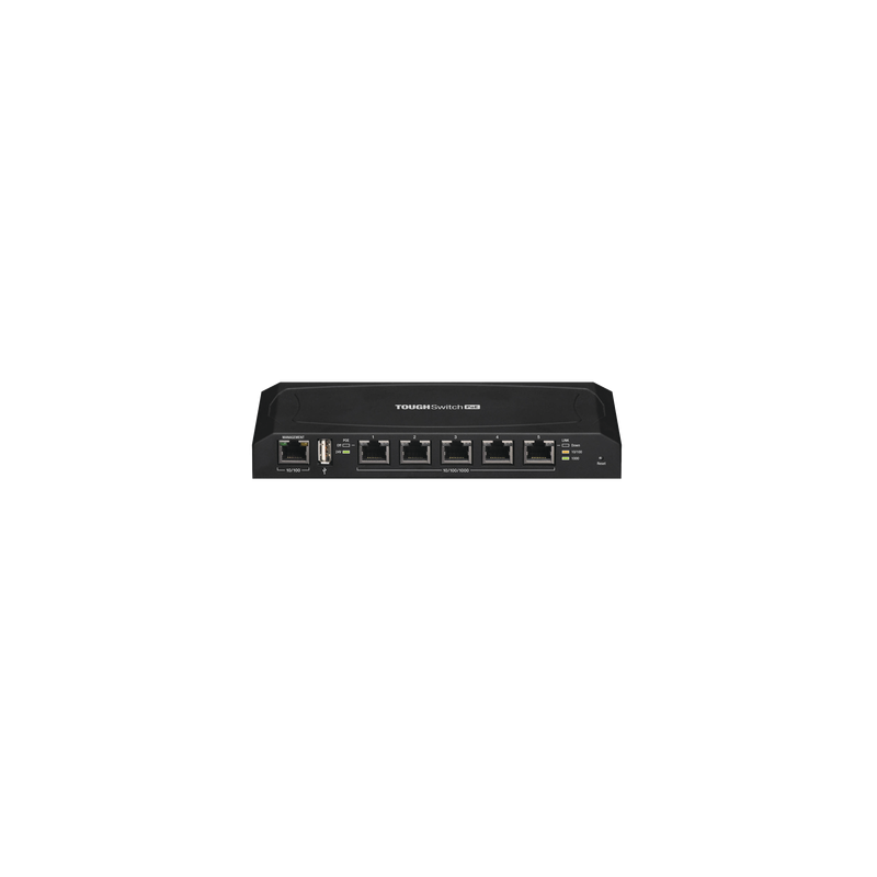Switch PoE Gigabit Ethernet de 5 puertos para equipos Ubiquiti (24 Vcc).