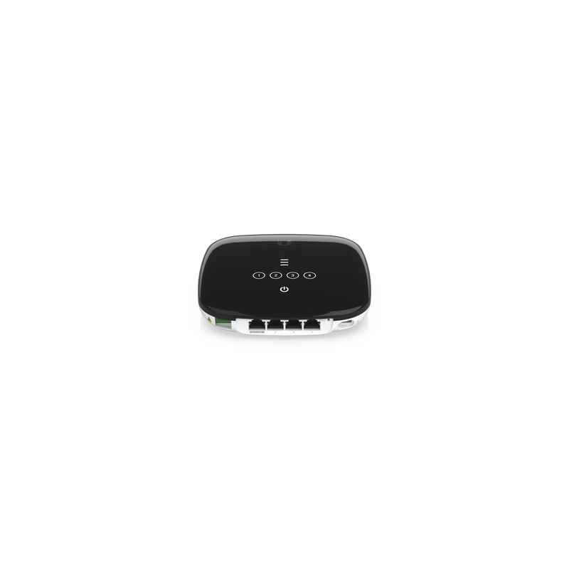 UFiber WiFi 6 GPON CPE con WiFi 802.11ax + 4 puertos GbE LAN y 1 puert