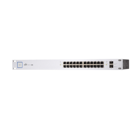 Switch administrable UniFi de 24 puertos, 500 Watts