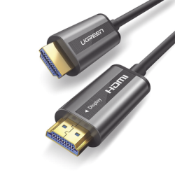 Cable HDMI de 20 Metros por Fibra Óptica 4K@60Hz, Fibra de 4 núcleos +
