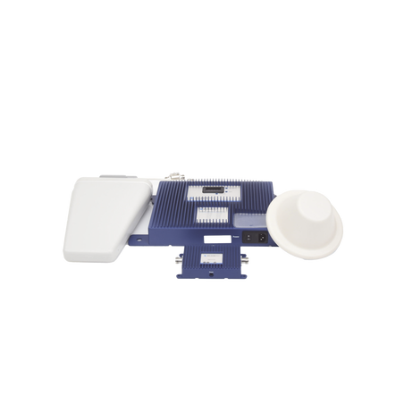 KIT de Amplificador de Señal Celular PRO 1050, Incluye Amplificador de Línea para Compensar la Pérdida en Cables Coaxiales, Toda