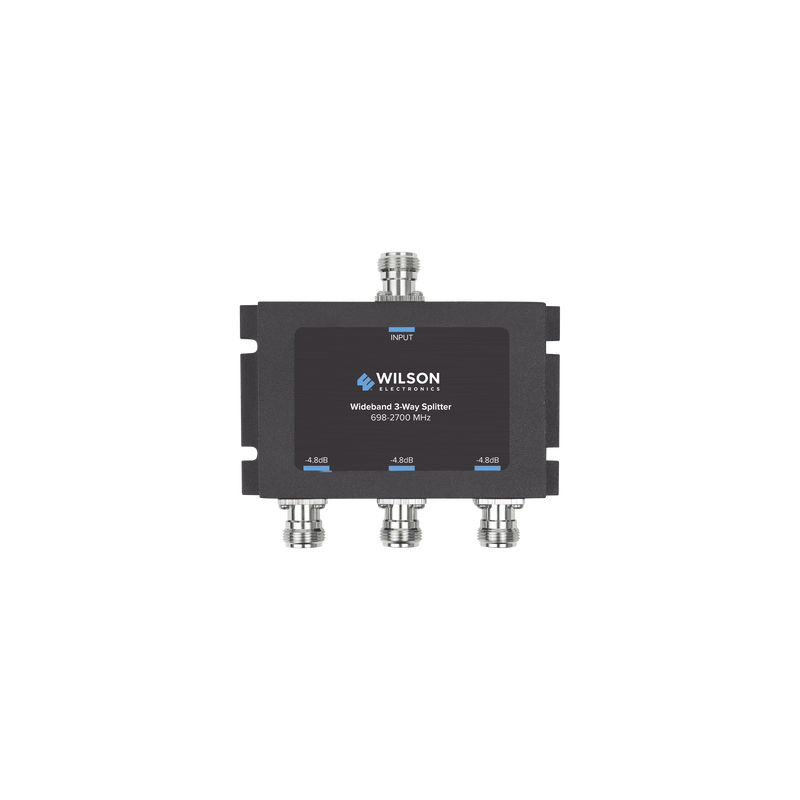 Divisor de 3 salidas, 50 ohm, 700-2700MHz conector N-hembra Divisor de 3 salidas, 50 ohm, 700-2700MHz conector N-hembra